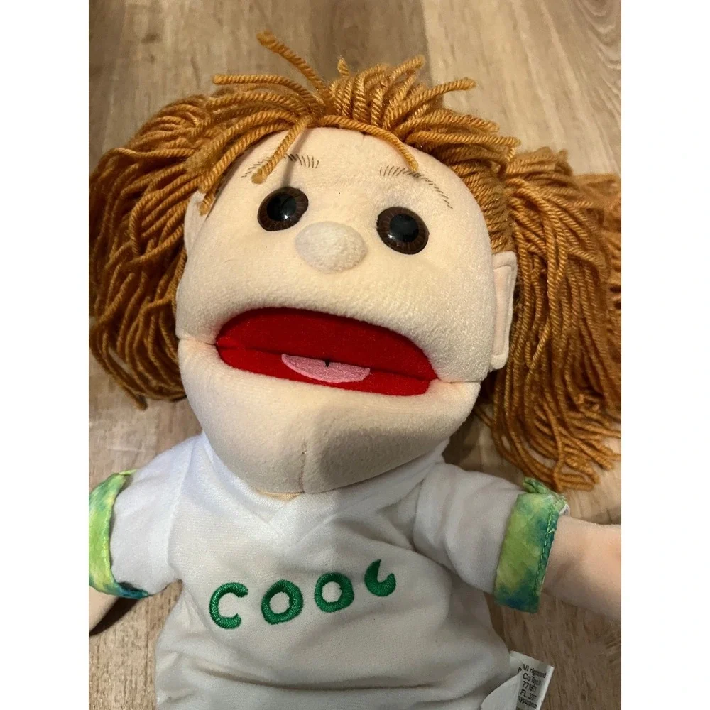 Child Puppet Doll Talking Mouth 